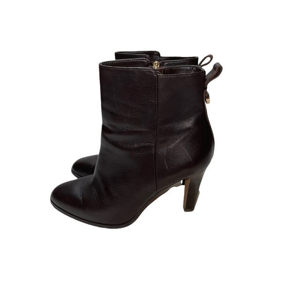 Coach Coach Jemma Soft Calf Leather Ankle Bootie Size 7.5 - Picture 5 of 9